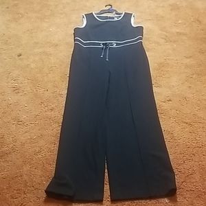 Tommy Hilfigure Womens Black Jumpsuit